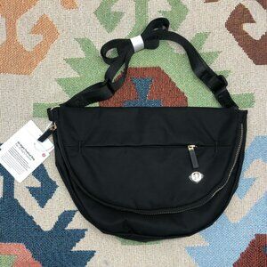 Lululemon All Night Festival Bag 5L Black Gold Accents